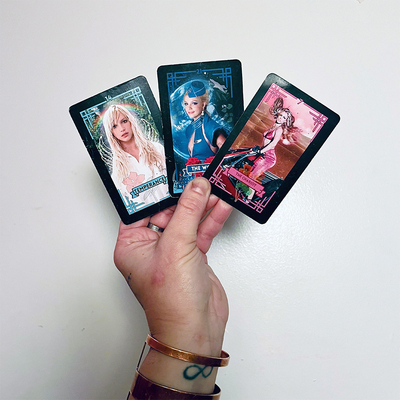 Original doll tarot: the britney oracle -------by catpowerman5000 (aka gentry mcshane)