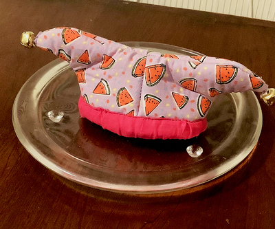 Mini Plush Jester Hat Watermelons