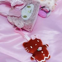 Hello Gingerbread Bag Charm - Thumbnail 3