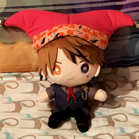 Mini Plush Jester Hat Hot Pink - Thumbnail 1