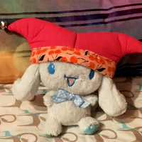 Mini Plush Jester Hat Hot Pink - Thumbnail 2