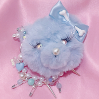 Baby Bones Teddy Hair Clip & Pin - Thumbnail 2