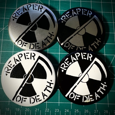 Flux Reaper of Death Pin Badge