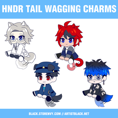 HNDR Tail Wagging Charms