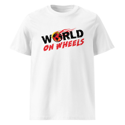 Unisex organic ribbed neck t-shirt