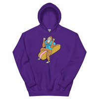 Crick Foot Unisex Hoodie - Thumbnail 4