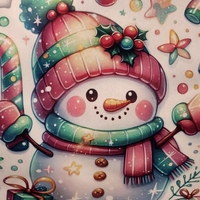 Cheery Snowman Garden Flag - Thumbnail 2