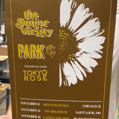 Park show poster 2025