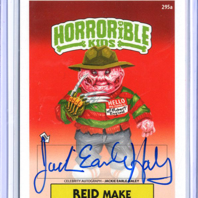Horrorible kids jackie earle haley - celebrity auto card - Thumbnail 1