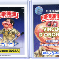 Horrorible Kids VINCENT D'ONOFRIO - CELEBRITY AUTO Card - Thumbnail 1