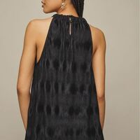 Textured Halter Top - FINAL SALE - Thumbnail 4