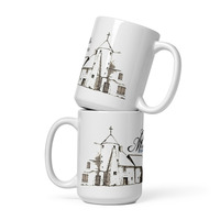 White glossy mug / Chateau Sketch - Thumbnail 1