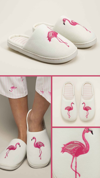 Flamingo Slipper -FINAL SALE
