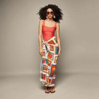 Printed Sarong - FINAL SALE - Thumbnail 3