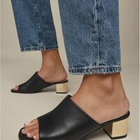 Low Heel Mule - FINAL SALE - Thumbnail 1