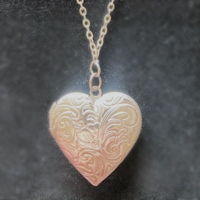 Nosferatu inspired ellen heart locket