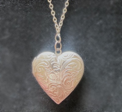 Nosferatu Inspired Ellen Heart Locket