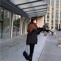 High-quality genuine leather knee-high boots with gold buckle - Thumbnail 4