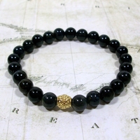 Tiger’s Eye Trio Gemstone Bracelets – Handmade Jewelry for Strength, Focus & Protection - Thumbnail 4