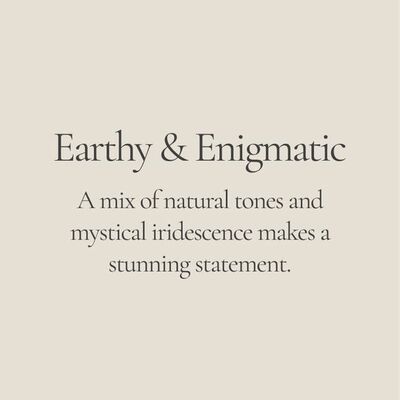 Abalone gemscape statement necklace - final sale