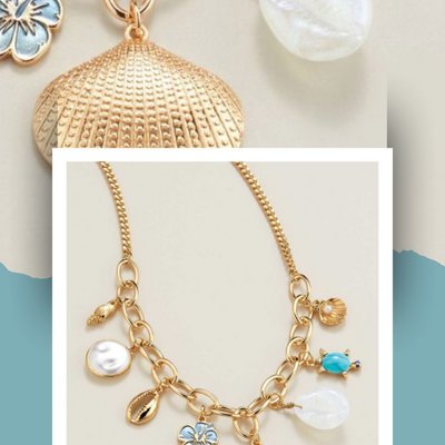 Charm medley link necklace - final sale - Thumbnail 2