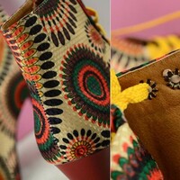 Anouska - Platforms lace-up Ankle Stilettos Comfy Worldwide Shipping - Thumbnail 2