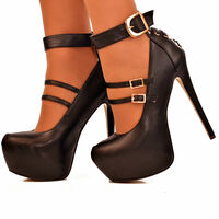 Agostina - Platform High Heel Shoes Worldwide Shipping - Thumbnail 4