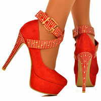 Shinning - Platform High Heel Shoes Worldwide Shipping - Thumbnail 3