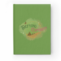 Rule-lined Hardcover Animal-friendly Defying Captivity Logo Journal  - Thumbnail 6