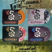 RGF-209 THE KILOGRAMS - STRIKE A MATCH EP - Thumbnail 1