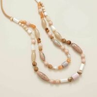 Soft Sands Beaded Necklace - FINAL SALE - Thumbnail 1