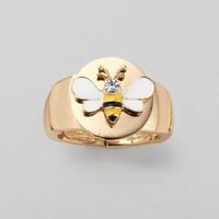 Symbols of Spring Stretch Ring - FINAL SALE - Thumbnail 1