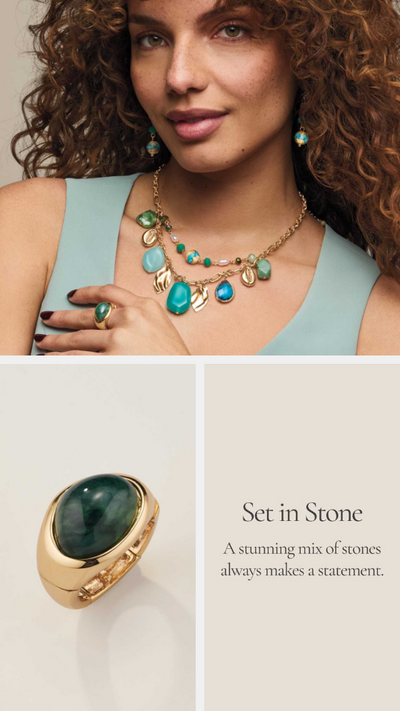 Seaside Treasure Stretch Ring - FINAL SALE