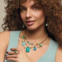 Seaside Treasure Necklace and Earring Set - FINAL SALE - Thumbnail 3