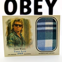 They Live - John Nada Custom Artifact Horror Trading Card - Thumbnail 1