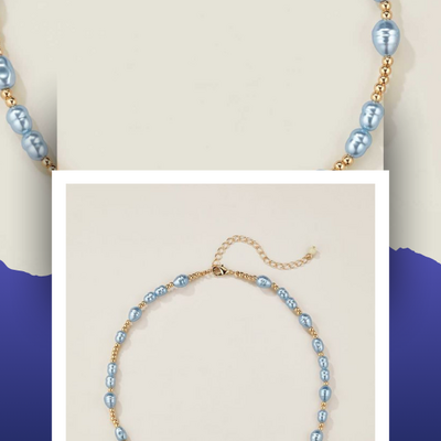 Pearlescent moonlight necklace - final sale - Thumbnail 3