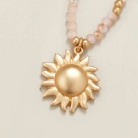 Sunlight Glow Pendant Necklace - FINAL SALE - Thumbnail 2