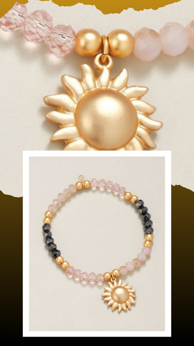 Sunlight Glow Stretch Bracelet - FINAL SALE