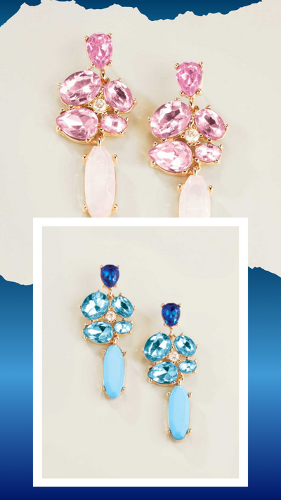Pastel Treasures Drop Earrings - FINAL SALE