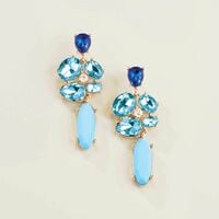 Pastel Treasures Drop Earrings - FINAL SALE - Thumbnail 2