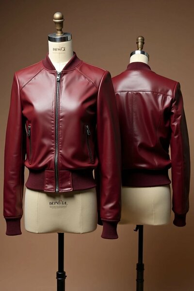 Crafted Leather Design Biker Fashion Jacket Motorcycle