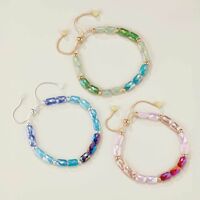 Colorblock Chic Pull-Cord Bracelet - FINAL SALE - Thumbnail 1