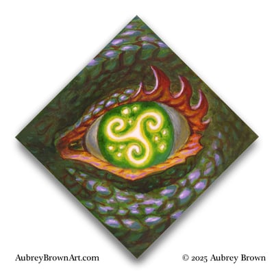 Dragon eye: triskelion