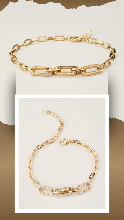 Sleek Links Chain Bracelet - FINAL SALE