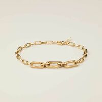 Sleek Links Chain Bracelet - FINAL SALE - Thumbnail 2