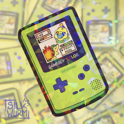 GameGuy Color Holographic Sticker 