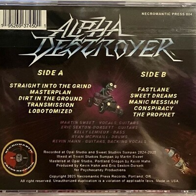 Alpha destroyer - fast lane (brand new cd featuring members of crash diet, buck cherry, dead conspiracy, hot boy, sleepless, etc.) 