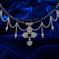 Gothic Cross Necklace - Thumbnail 1