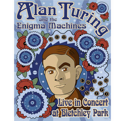 Alan Turing 8x10 Print