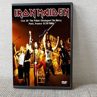 Iron maiden live at the palais omnisport de bercy, paris, france 11.29.1986 dvd